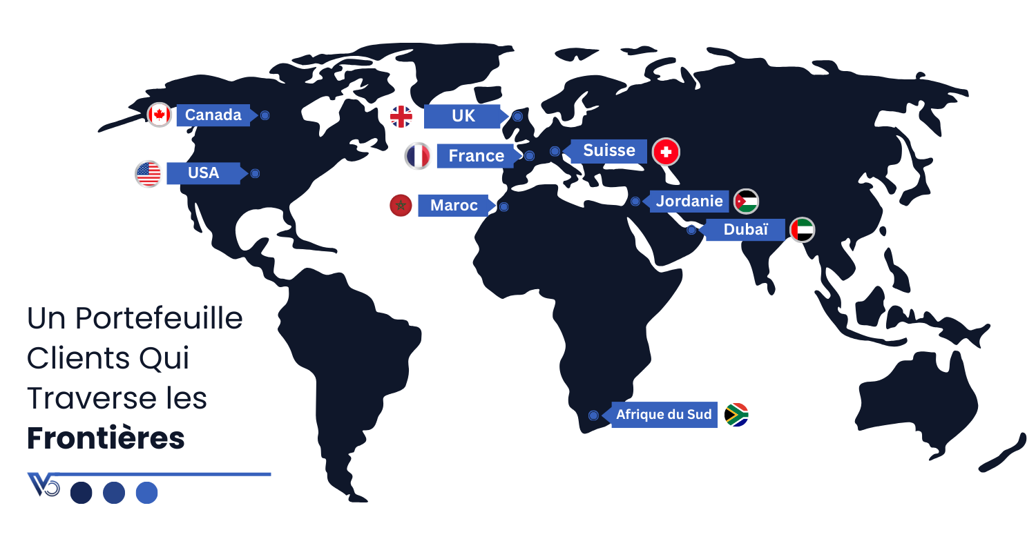 Carte mondiale de nos clients